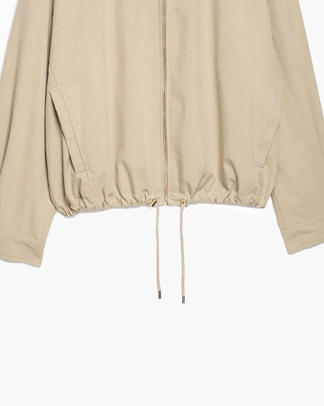 SOKYND Nicole Hooded Zip Jacket JacketSOKYND-213655-BEI-M-05271BeigeM