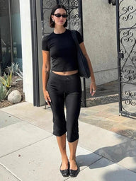 Patricia Black Capri Pants