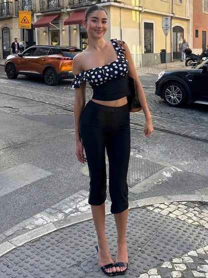 SOKYND Patricia Black Capri Pants BottomsSOKYND-397911-DEF-S-40919S