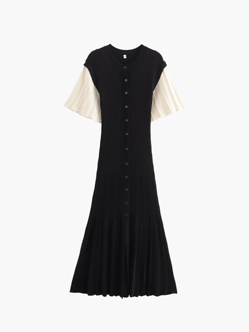 SOKYND Savannah Midi Dress DressesBlackS