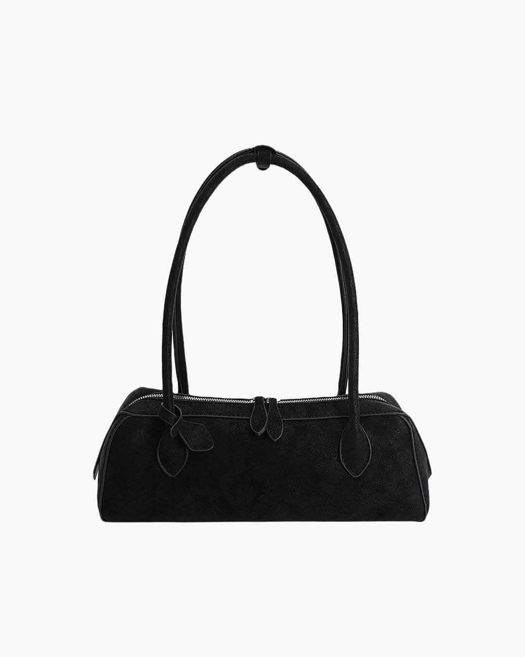 Emma Faux Suede Baguette Bag
